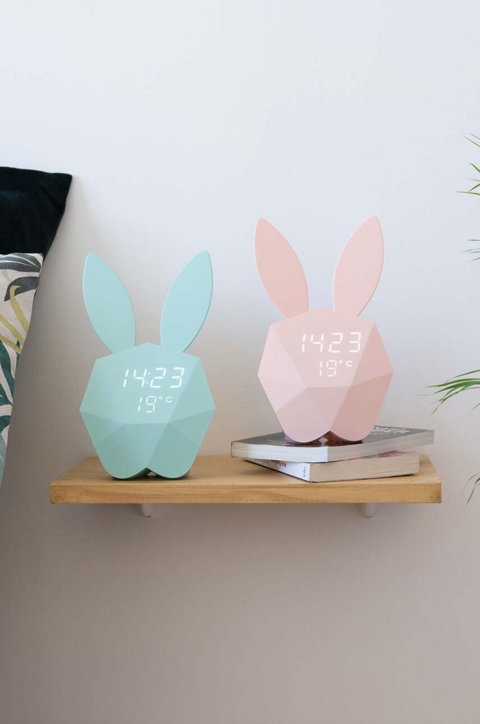 MOB ceas cu alarmă Cutty Clock roz CO.PK.02