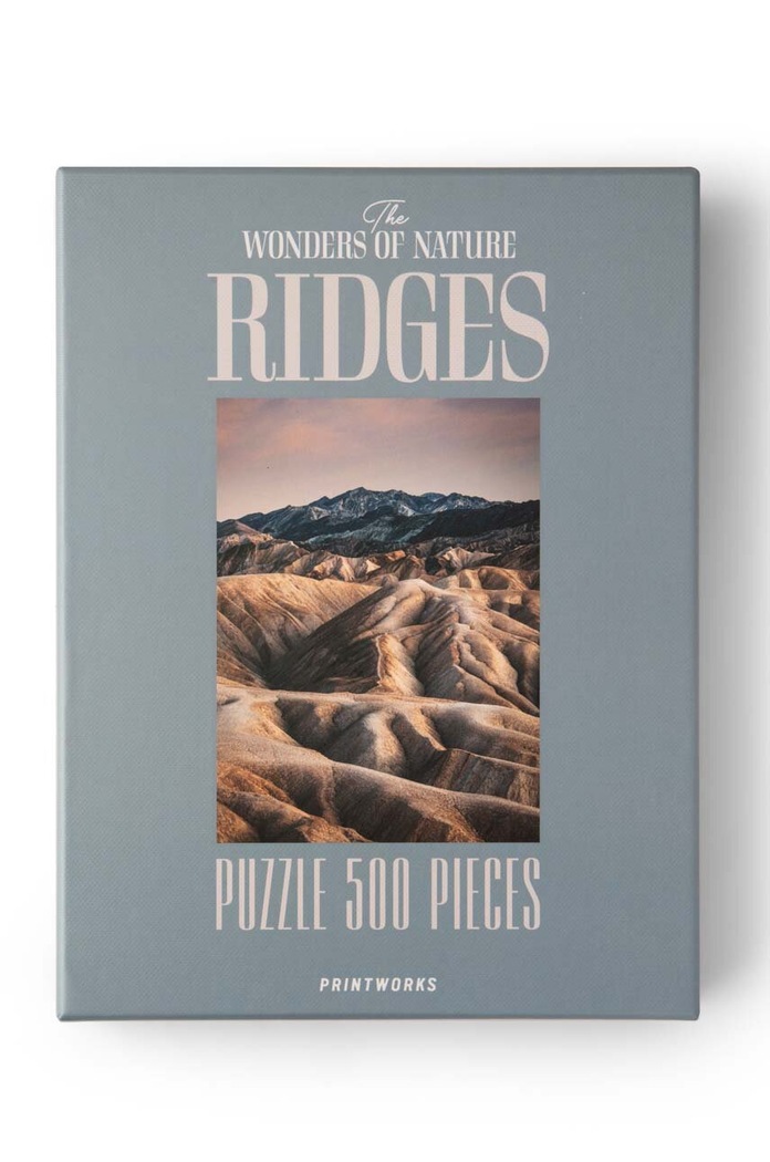 Puzzle Printworks Ridges 500 elementów šarena PW00560