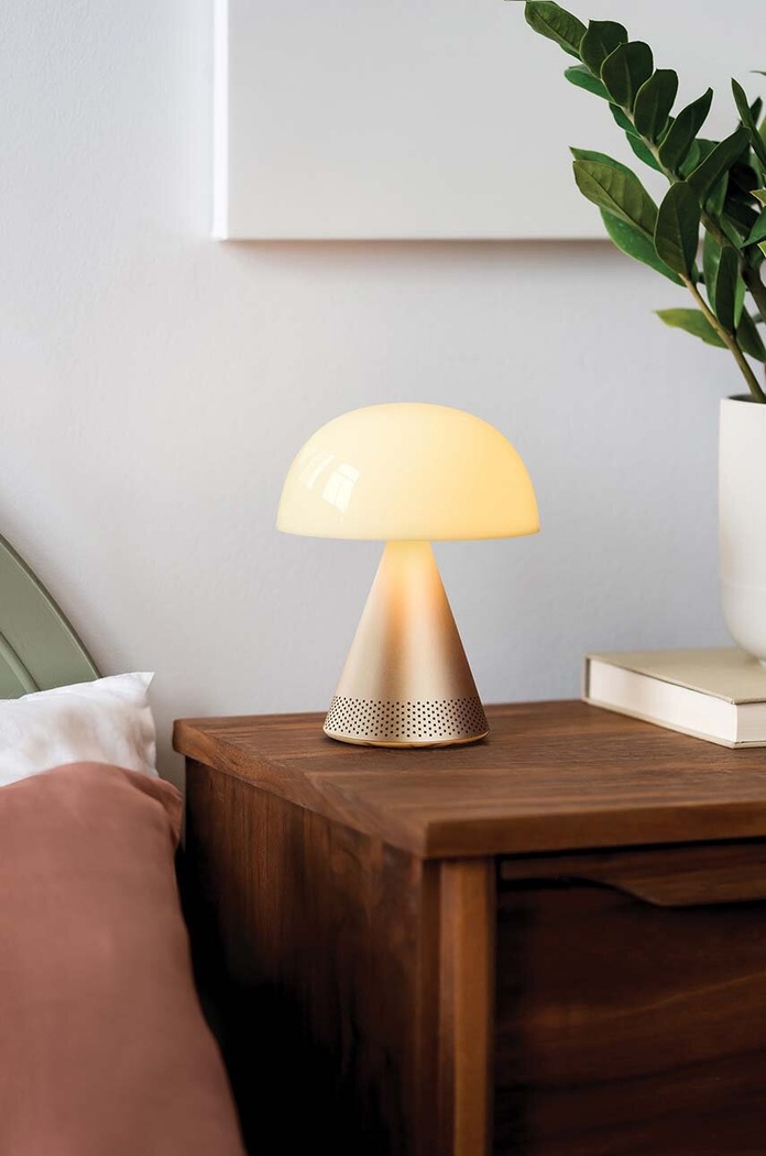 LED noćna svjetiljka s bluetooth zvučnikom Lexon Mina Audio L šarena LH76MD