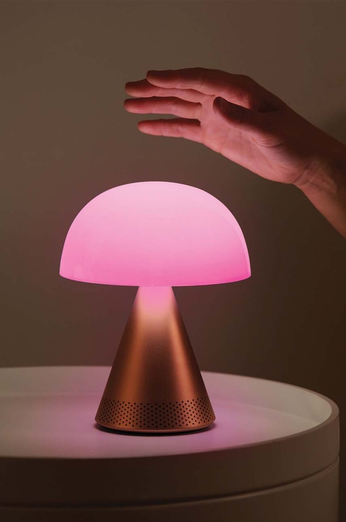LED noćna svjetiljka s bluetooth zvučnikom Lexon Mina Audio L LH76MD šarena