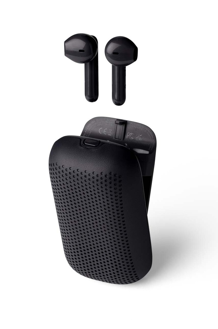 Lexon słuchawki bezprzewodowe Speakerbuds LA127N czarny AA00