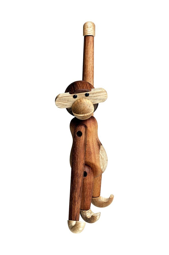 Dekorace Kay Bojesen Monkey mini vícebarevná 39249