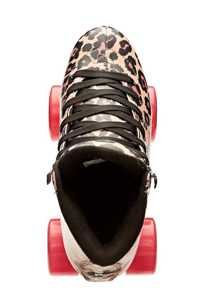 Kolieskové korčule Impala Quad Skate Leopard viacfarebná IMPROLLER1.LEOPARD
