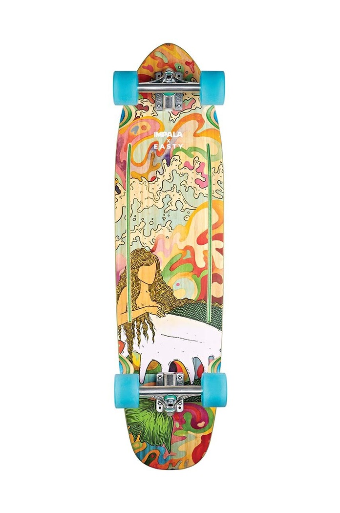 Skateboard Impala Jupiter Birdy Floral viacfarebná IMPLB002.EASTYBEAST