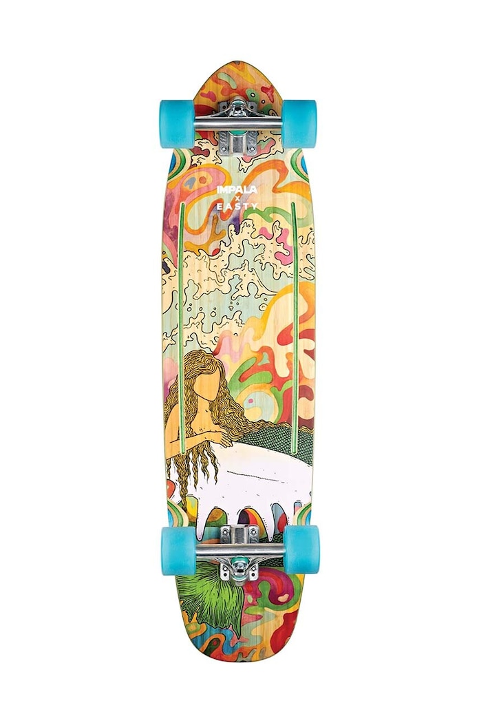 Skateboard Impala Jupiter Birdy Floral viacfarebná IMPLB002.EASTYBEAST