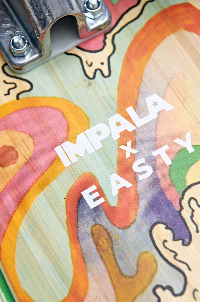 Skateboard Impala Jupiter Birdy Floral IMPLB002.EASTYBEAST viacfarebná