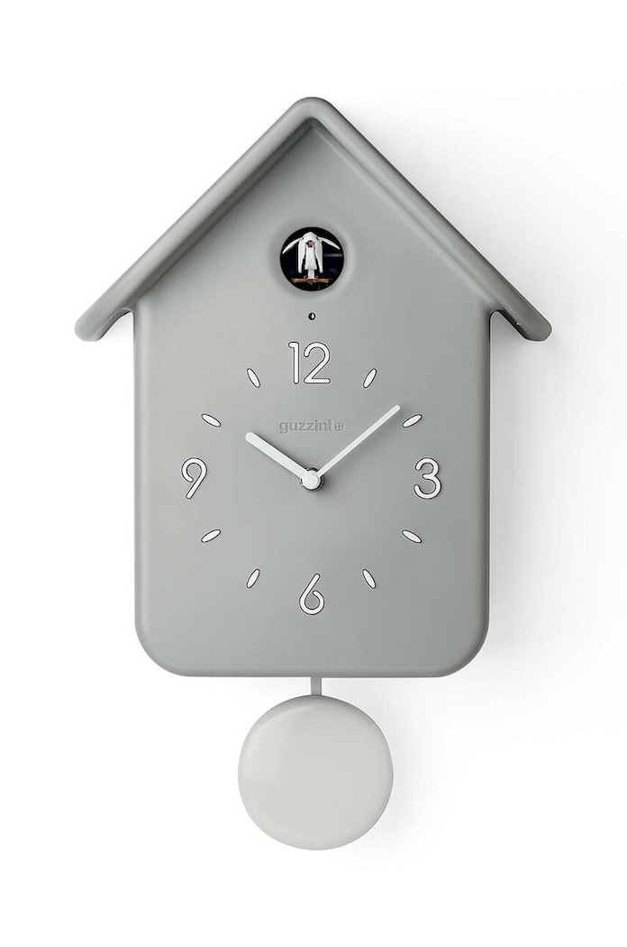 Guzzini ceas cu cuc QQ Cuckoo gri 16860208