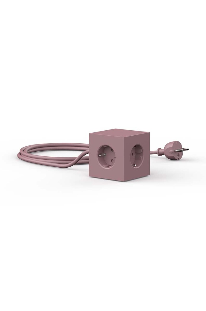 Avolt kostka ładująca magnetyczna Square 1, 2 x USB, 1,8 m różowy SQ1.F.USB.BR