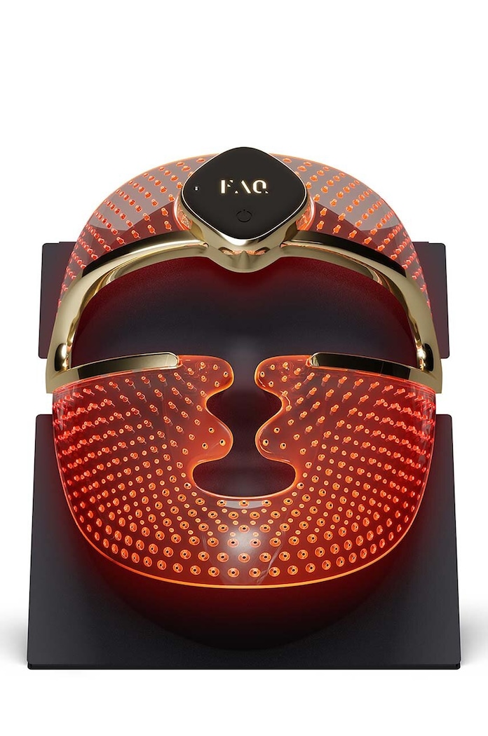 Silikonska led maska za lice FOREO FAQ™ 202 crvena F017D