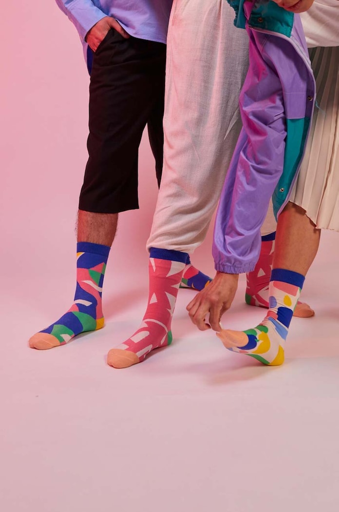 Ponožky Eat My Socks Fresh Eggs 3-pack EMSNCFREG3