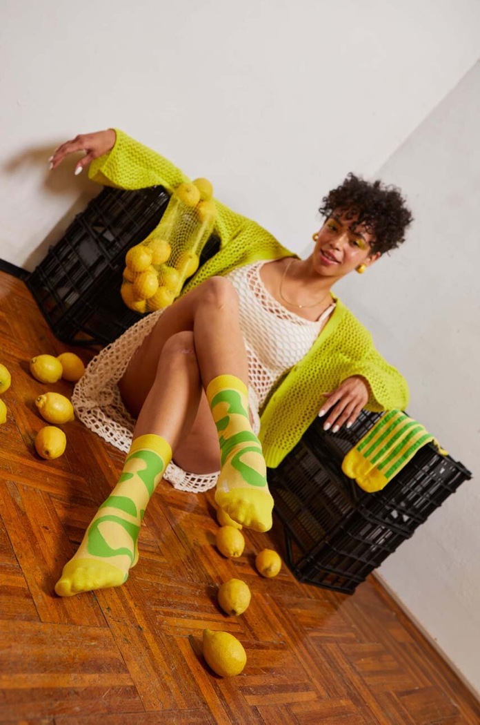 Ponožky Eat My Socks Fresh Lemons 2-pack EMSNOCFLE2