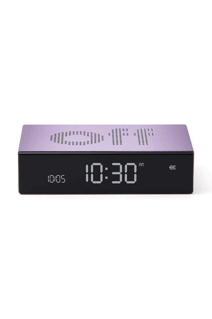Lexon ceas cu alarmă Flip Premium LR152LL violet AA00