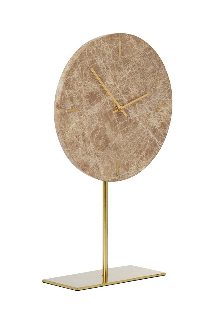 Namizna ura Light & Living 7109882 bež AA00