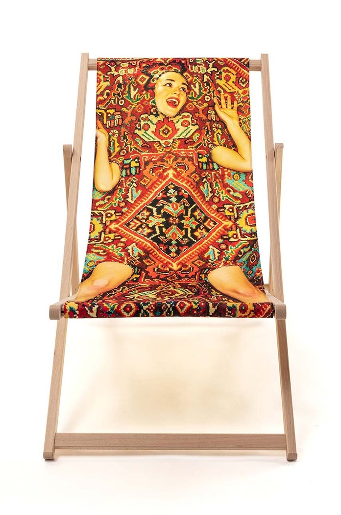 Ležaljka Seletti Chair Lady On Carpet 16680 šarena AA00