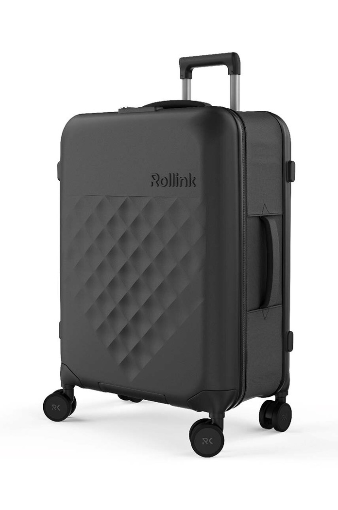 Doplnky Kufor Rollink Flex 360 Spinner 26" 77 L W6649 čierna
