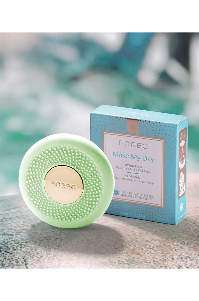 Home SPA FOREO urządzenie do nakładania maseczek i terapii światłem UFO™ 3 go F1603 zielony