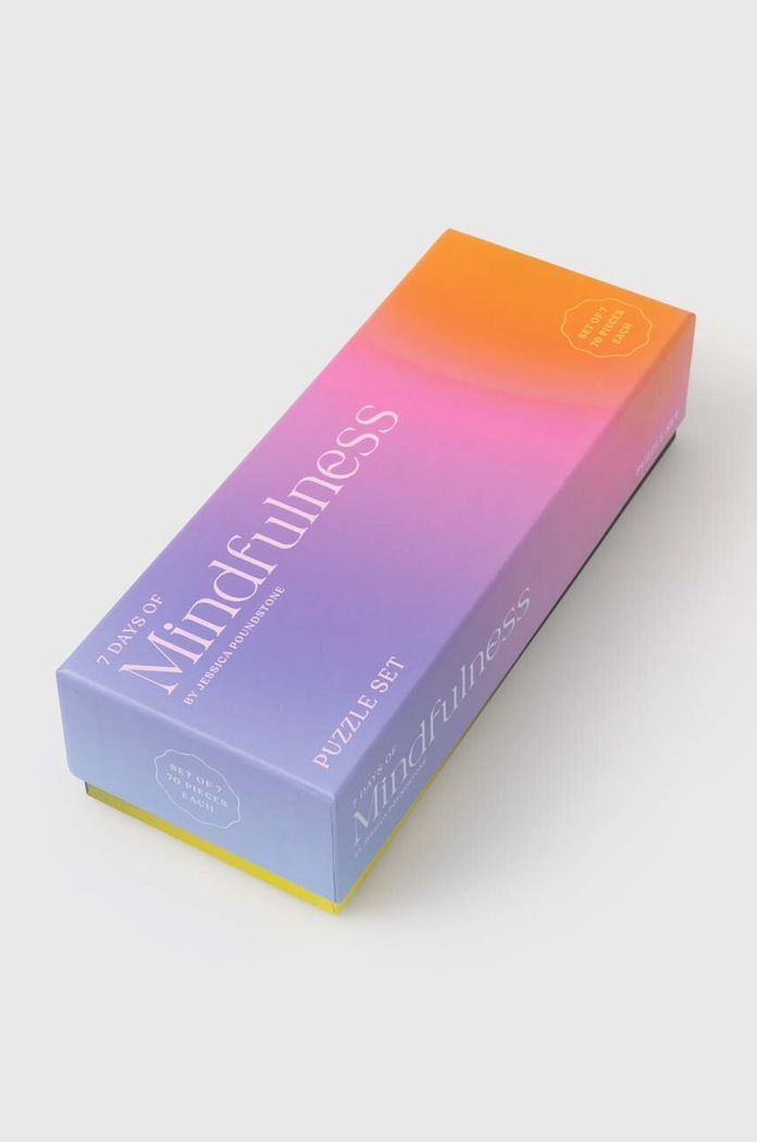 Sada puzzle Galison 7 Days of Mindfulness 9780735377943 vícebarevná AA00