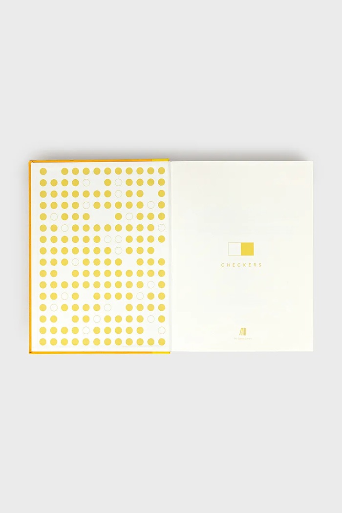 Ντάμα Luckies of London Coffee Table Book Games LK.TGLCHECK πολύχρωμο AA00