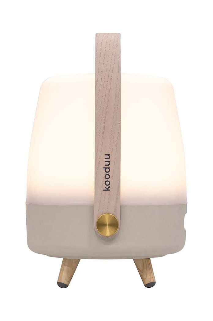 Lifestyle Λάμπα led με ηχείο Kooduu Lite Up Play Mini KO06.0101LS011.02 μπεζ