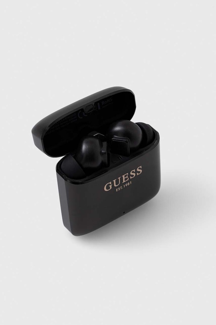 Ασύρματα ακουστικά Guess GUTWSSU20ALEGK μαύρο AA00