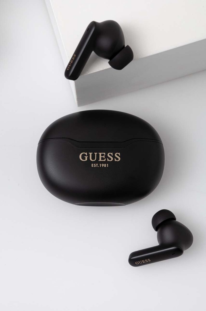 Guess słuchawki bezprzewodowe czarny GUTWST50EK