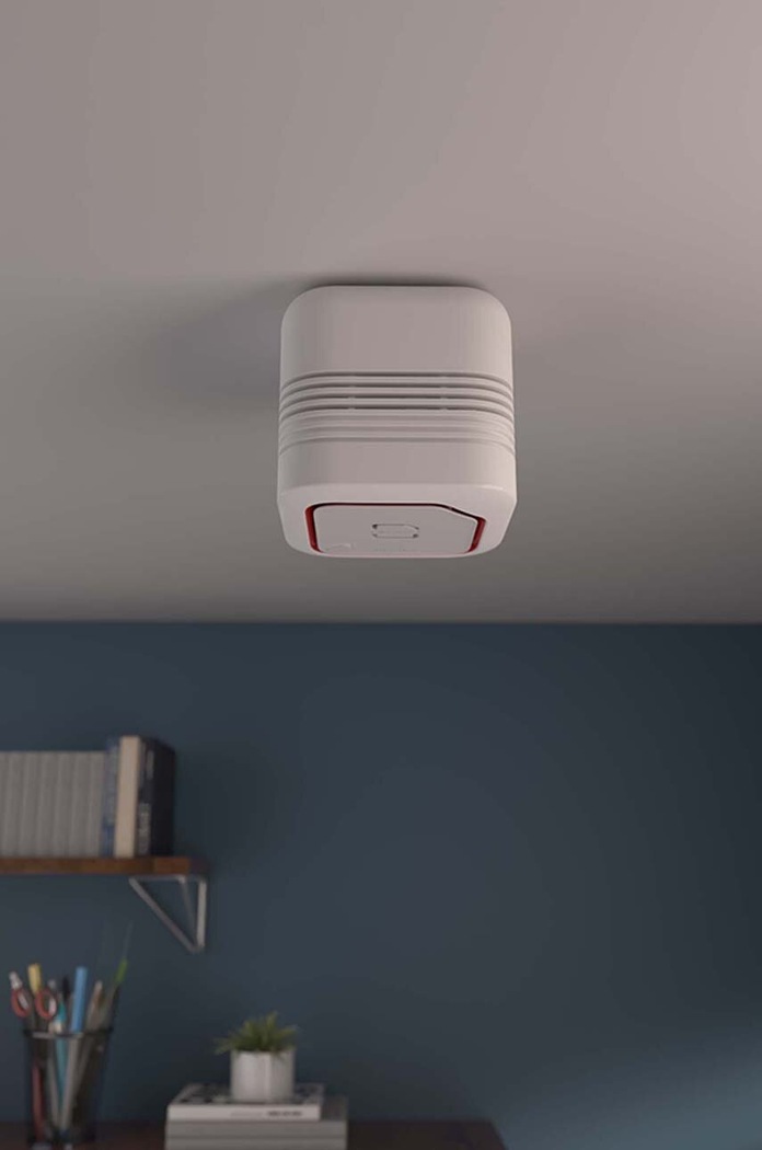 Allocacoc senzor de fum airCube Smoke Detector 11150WT/ACSMDE alb AA00