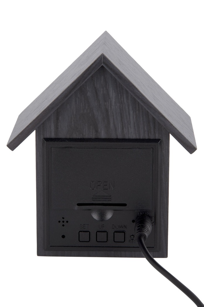 Budík Karlsson Clock House černá KA5932BK