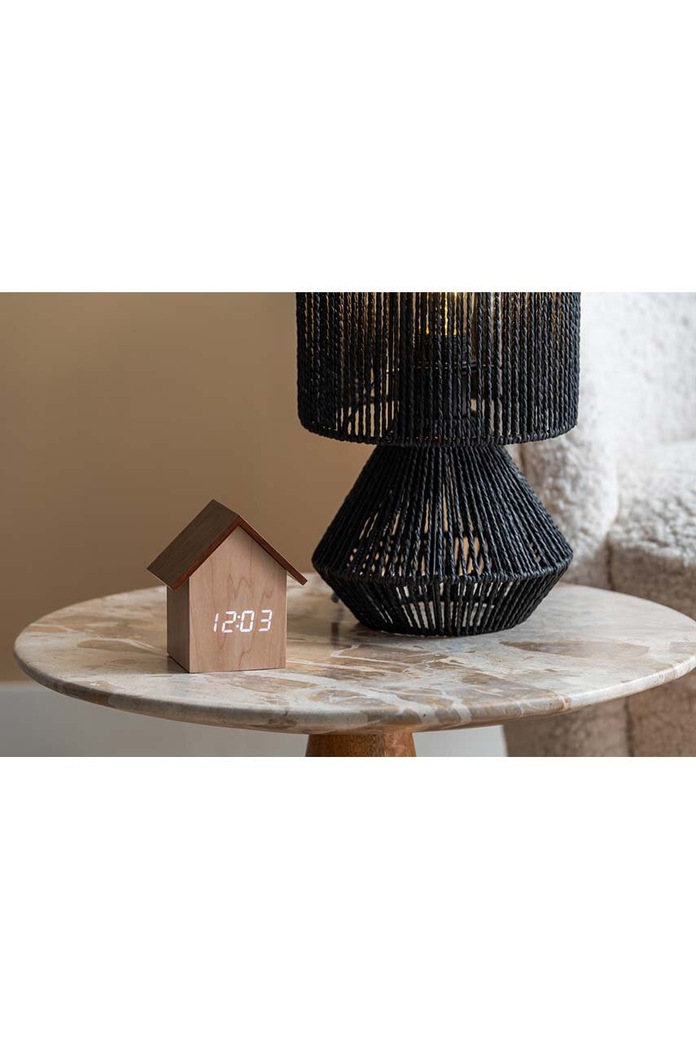 Ceas cu alarmă Alarm Clock Karlsson bej KA5932WD