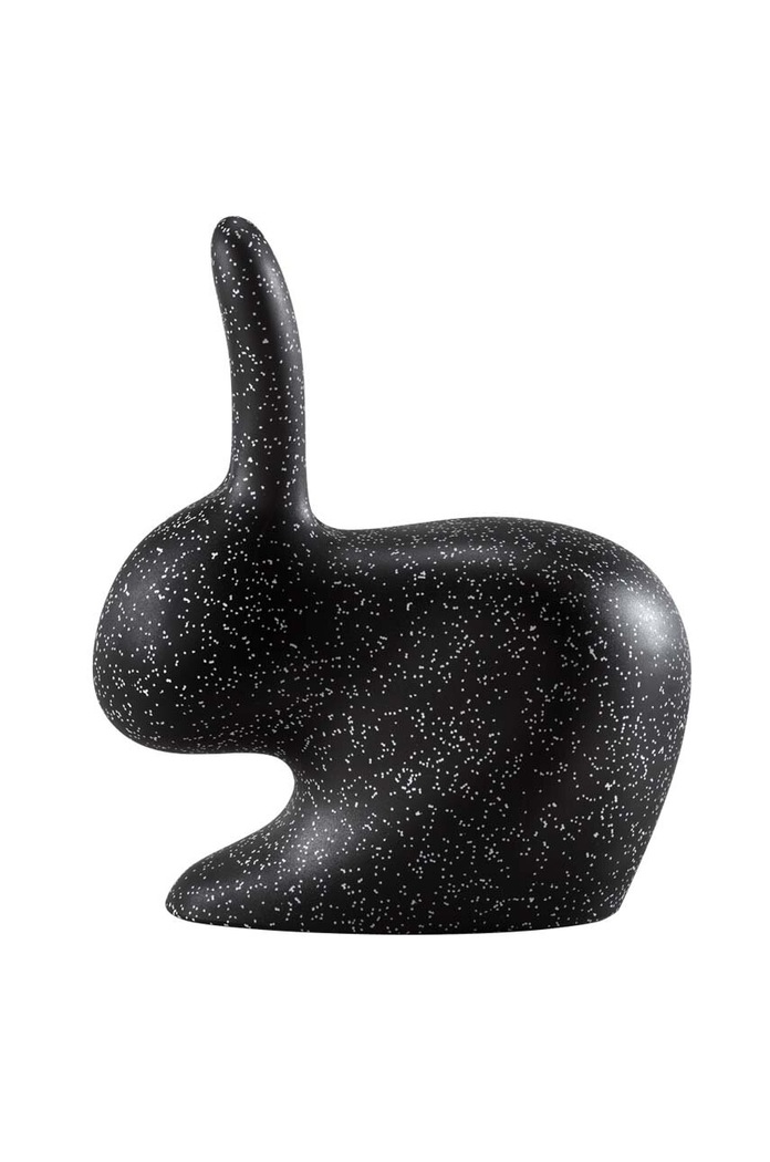 Σκαμπό QeeBoo Rabbit Baby μαύρο 90013BL.WH