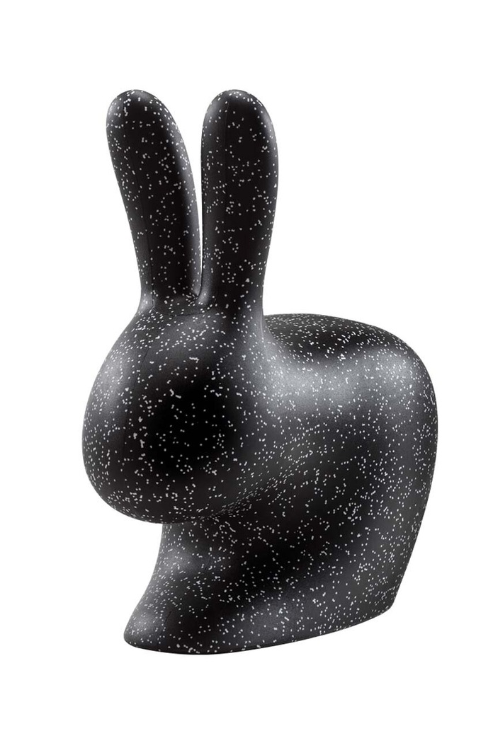 Σκαμπό QeeBoo Rabbit Baby 90013BL.WH μαύρο AA00