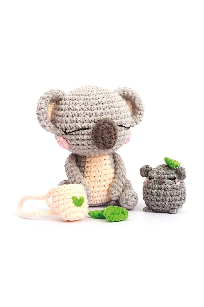 Háčkovací souprava Graine Creative Koala Amigurumi Kit vícebarevná 420234