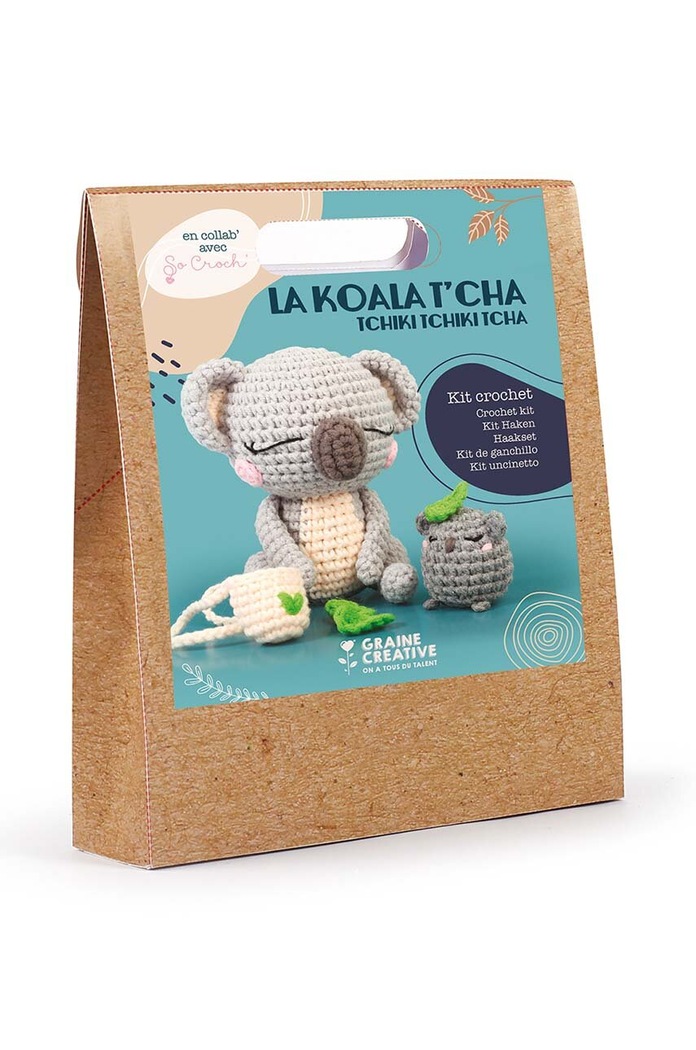 Lifestyle Háčkovací souprava Graine Creative Koala Amigurumi Kit 420234 vícebarevná