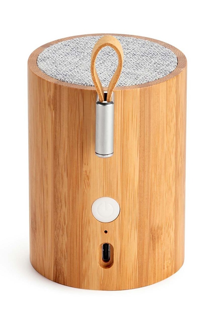 Бездротова колонка з підсвіткою Gingko Design Drum Light Bluetooth Speaker бежевий G020BO