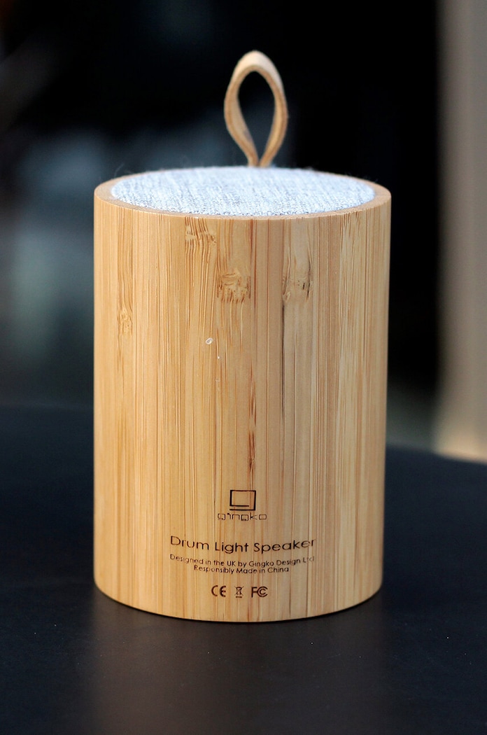 Бездротова колонка з підсвіткою Gingko Design Drum Light Bluetooth Speaker G020BO