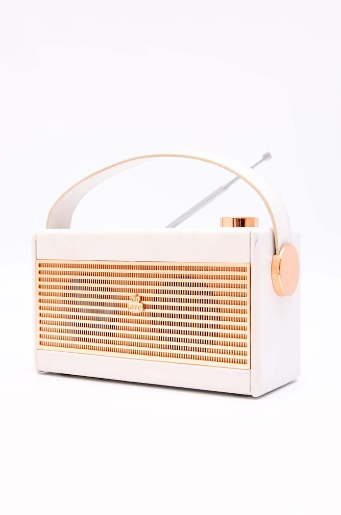 GPO radio z budzikiem Darcy GPO91 różowy AA00