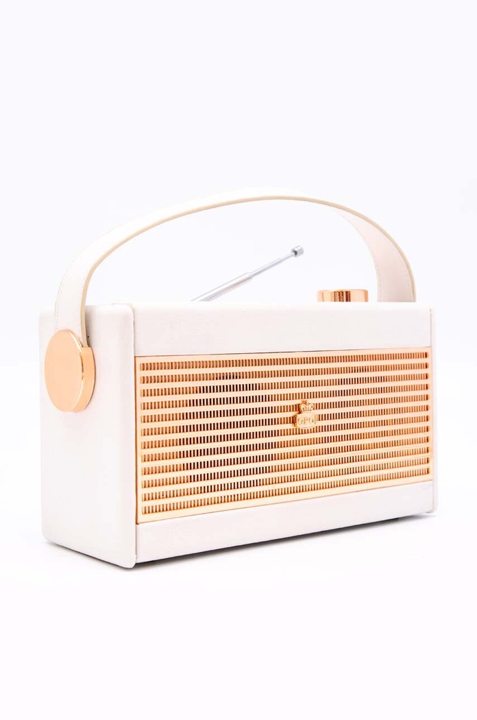 Lifestyle GPO radio z budzikiem Darcy GPO91 różowy