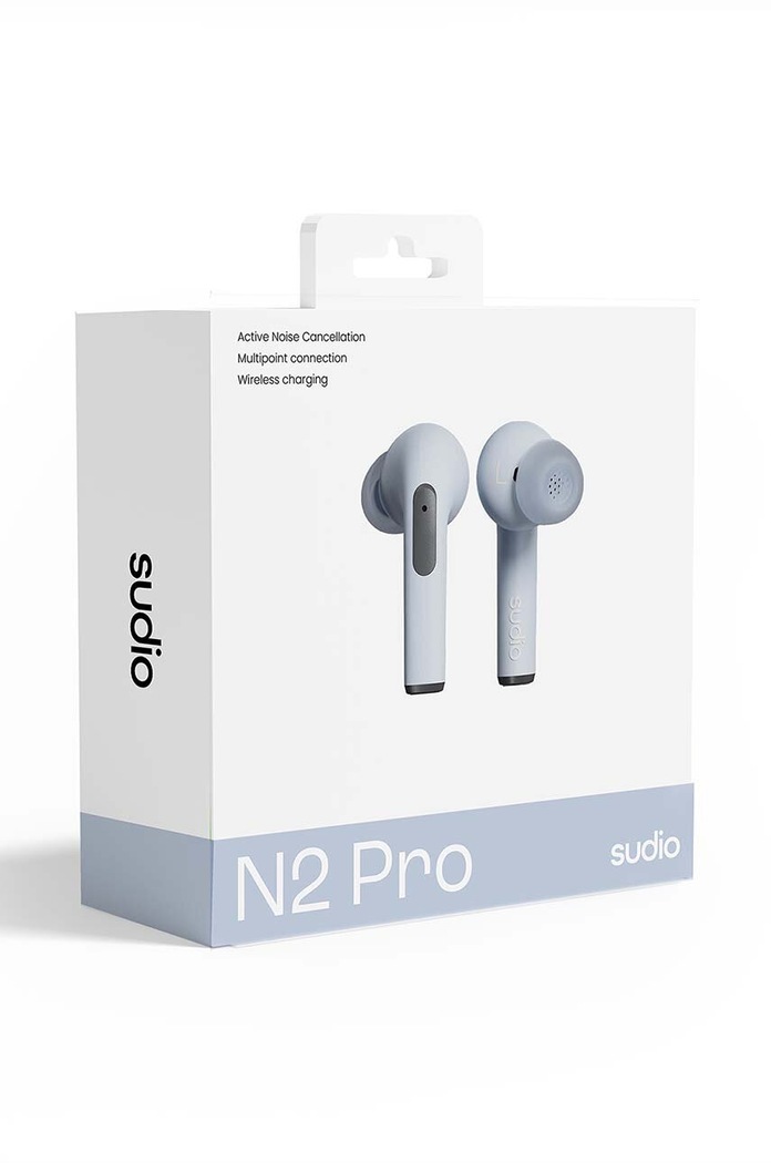 Ασύρματα ακουστικά Sudio N2 Pro Steel Blue N2PROBLU μπλε