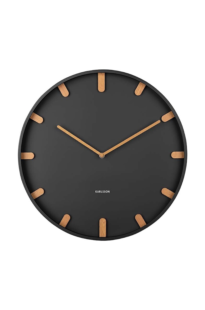 Karlsson ceas de perete negru KA5942BK
