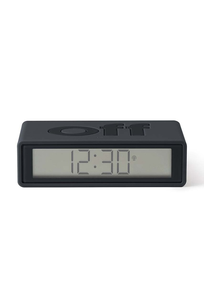 Lexon budzik sterowany radiowo Flip+ czarny LR150G3