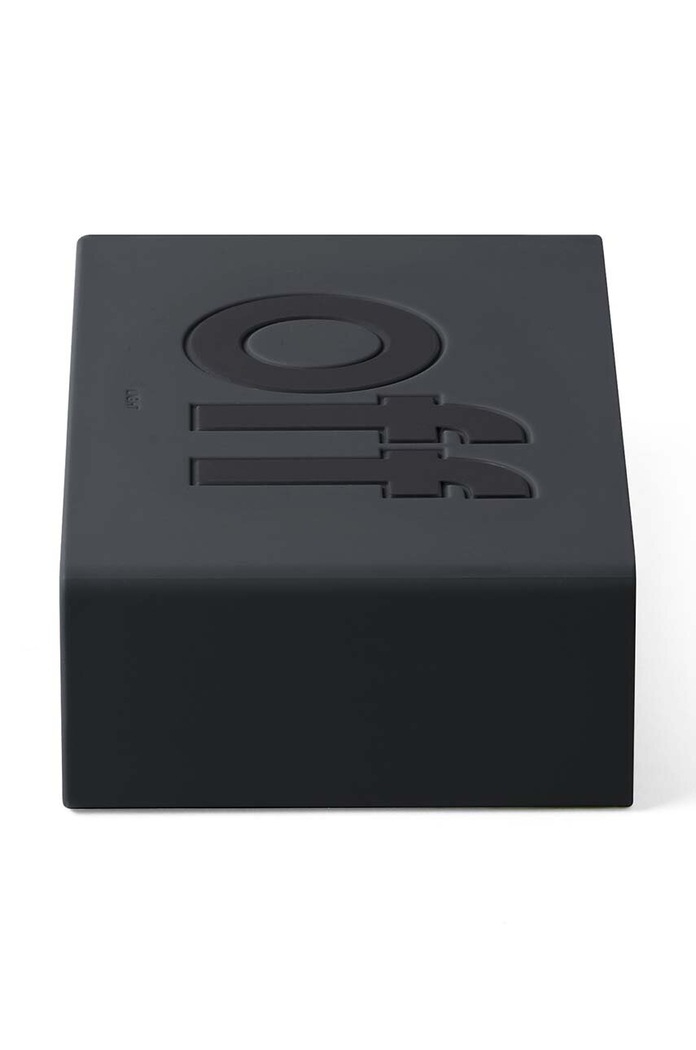 Lexon budzik sterowany radiowo Flip+ LR150G3 czarny