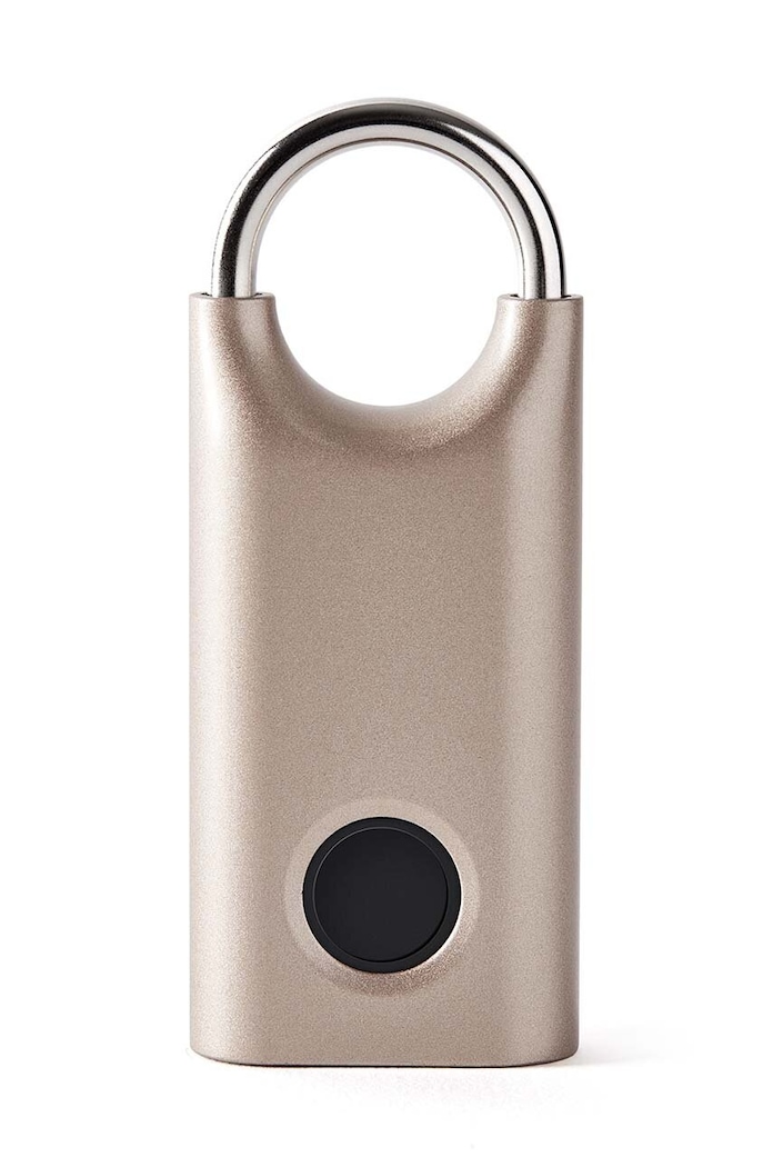 Lexon lucchetto per impronte digitali Nomaday beige LL128D