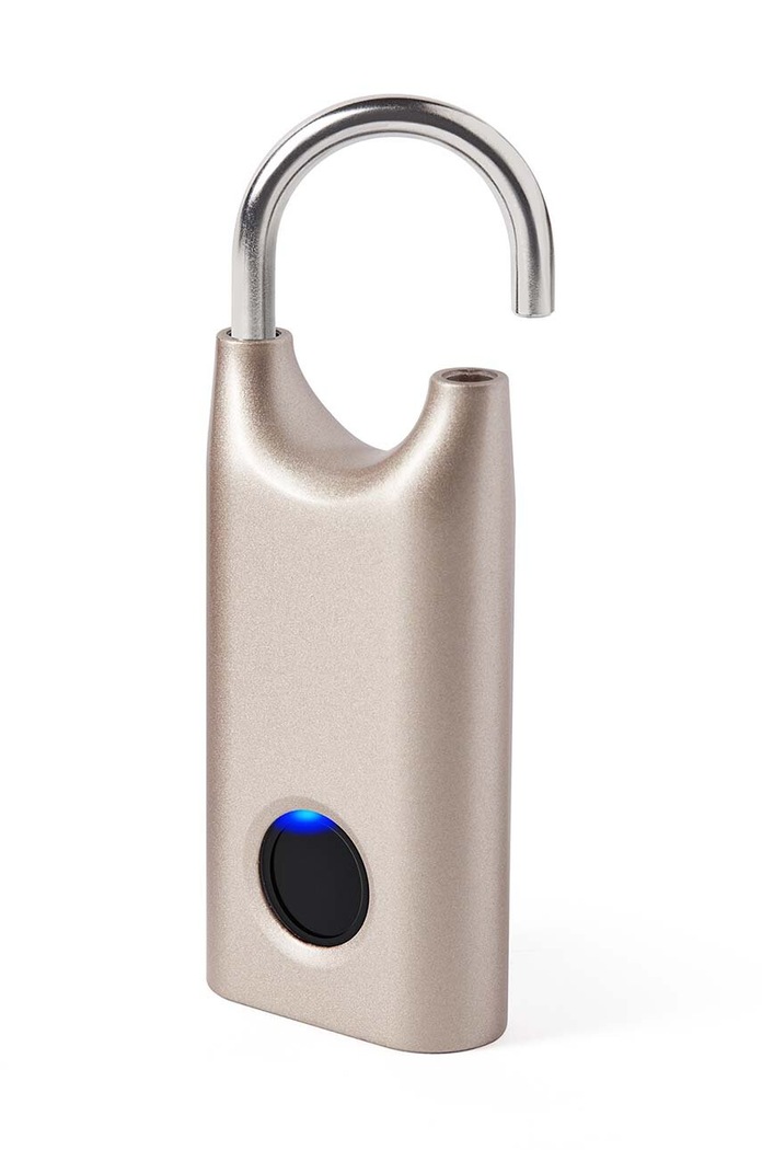Lexon lucchetto per impronte digitali Nomaday beige LL128D