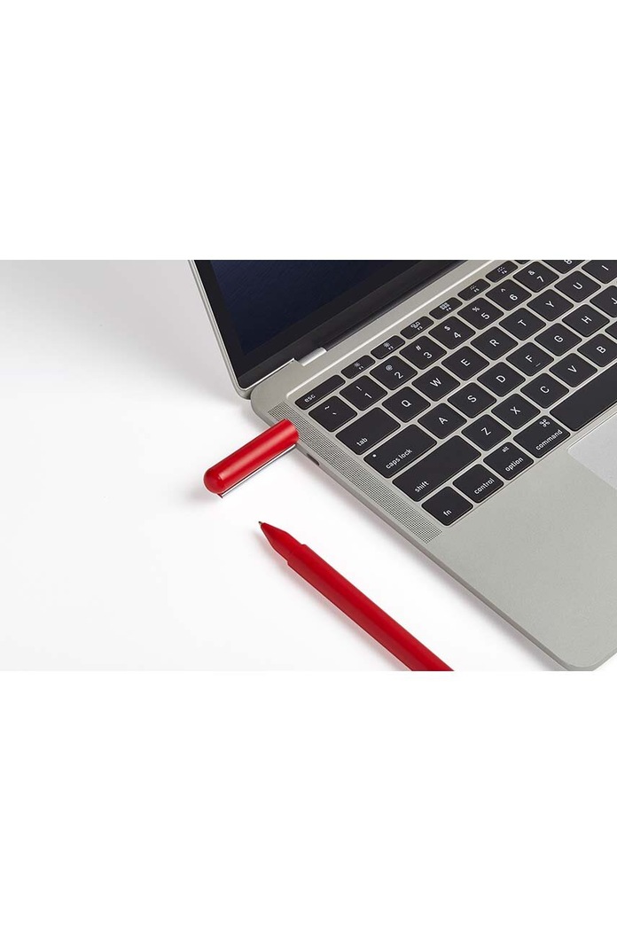 Химикалка с usb-c флаш памет Lexon C-Pen 32 GB LS101DR червен
