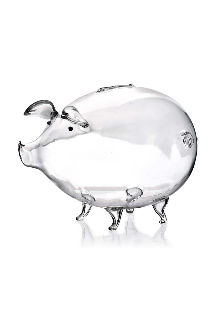 Affek Design pusculita Queen Piggy transparent HTID3893