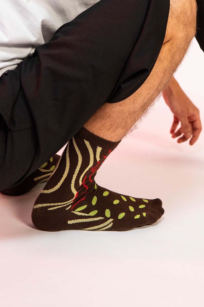 Ponožky Eat My Socks Chocolate Box viacfarebná EMSNSCCHBO
