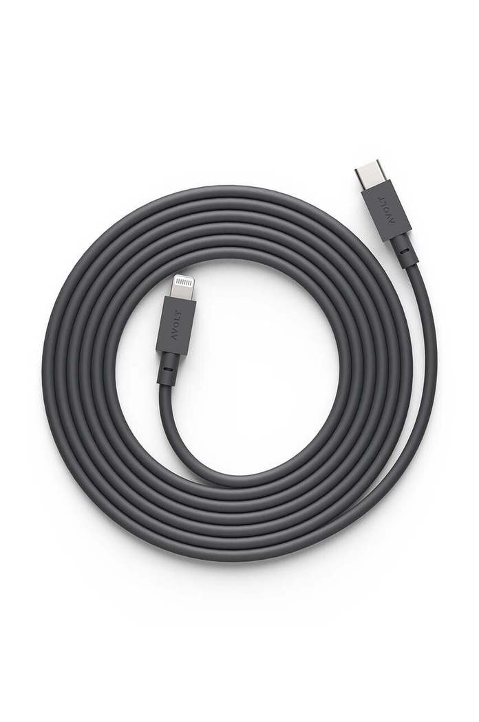 Avolt kabel usb do ładowania Cable 1, USB-C to Lightning, 2 m czarny C1CL.IN20.18SB