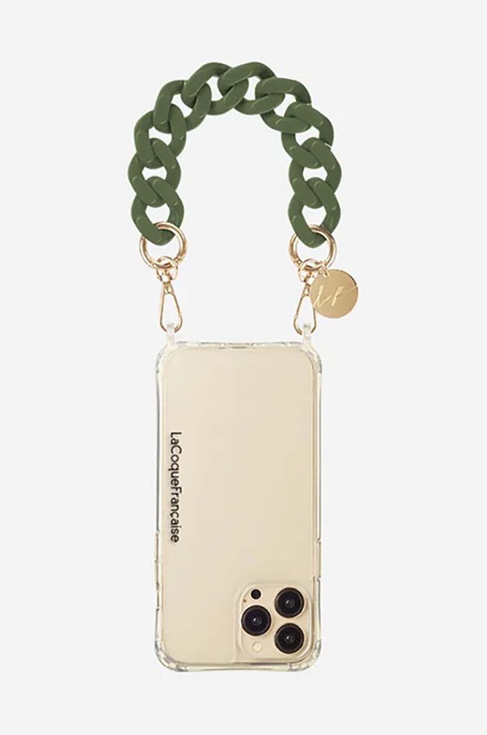 LaCoqueFrançaise łańcuszek do telefonu Gianna 30 cm zielony LE314195