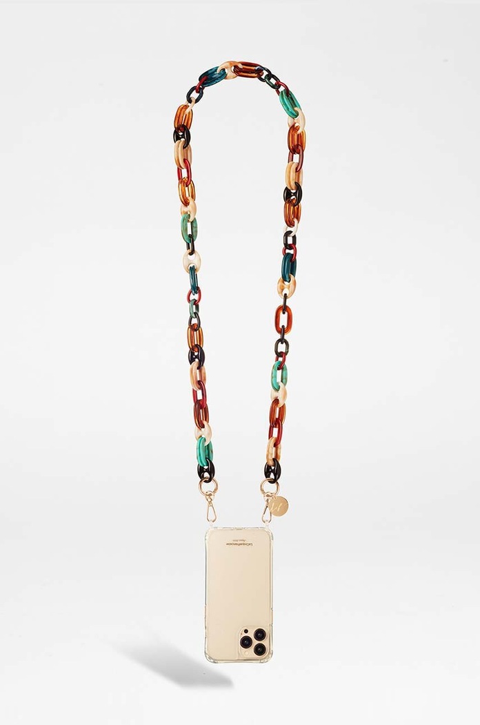 LaCoqueFrançaise lanț pentru telefon Ambre 120 cm multicolor LE265181