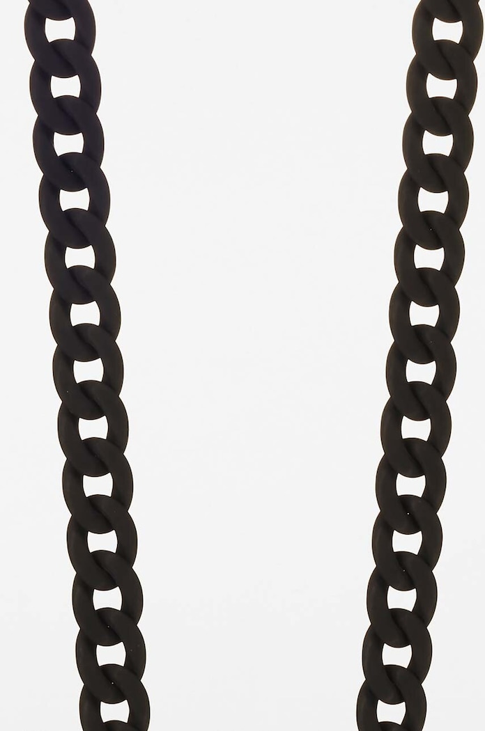 LaCoqueFrançaise Łańcuszek do telefonu Sarah 120 cm LE304683 czarny AA00