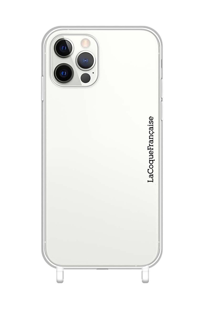 Puzdro na mobil LaCoqueFrançaise Transparent iPhone 12 / 12 PRO priesvitná LE255061